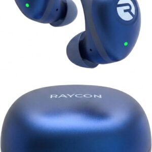 Raycon Fitness Bluetooth Wireless Earbuds + Microphone with Active Noise Canceling, Sweat & Water-Resistant Earphones, Running Headphones, Ear Buds Wireless Bluetooth 56 Hours Playtime (Black)