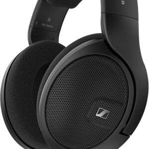 Sennheiser HD 560S Open-Back Over-Ear Wired Headphones – Neutral, Natural Sound for Music, Gaming, and Content Creation, Black